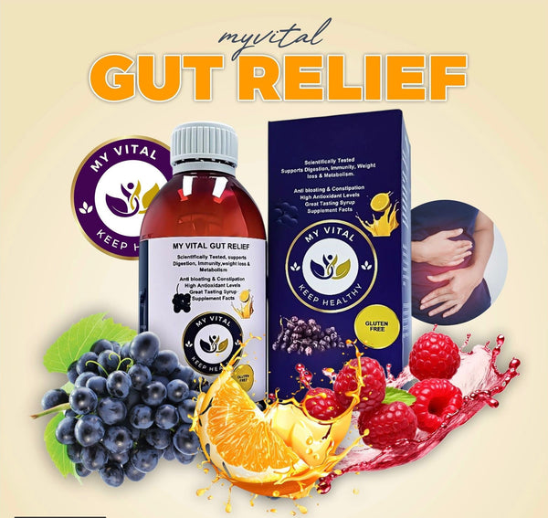 My Vital Gut Relief - Supports Digestion, Immunity, Weight Loss & Metabolism